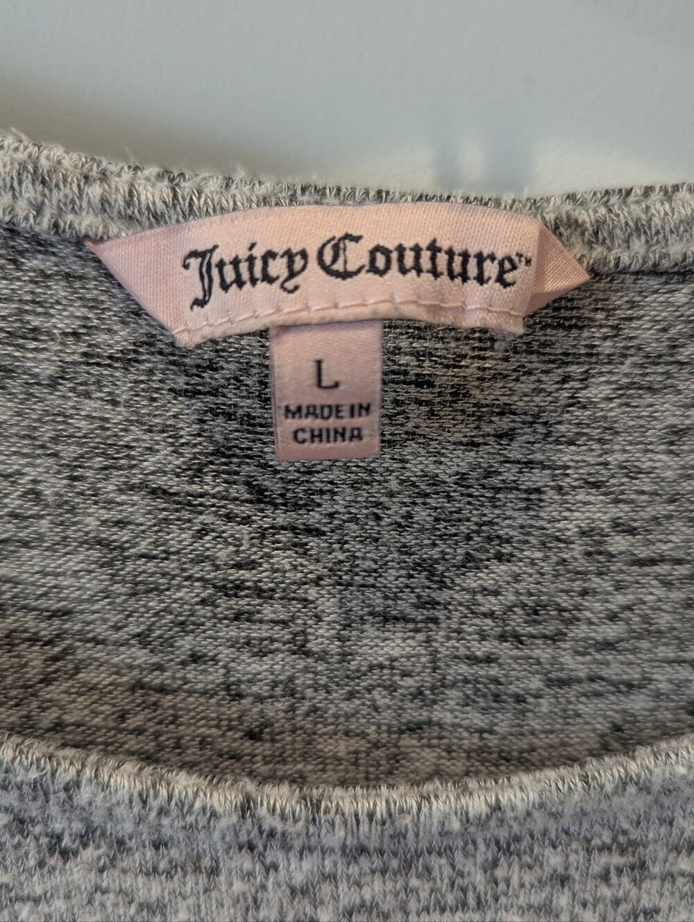 Juicy Couture Ruffle And Rivet Sweatshirt (L) - Picture 3 of 4